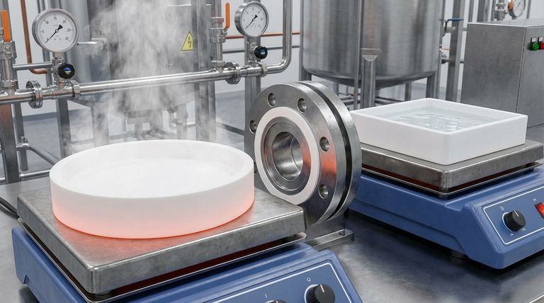 Por que as juntas de PTFE são preferidas em ambientes de alta temperatura? Garanta uma vedação confiável sob calor extremo