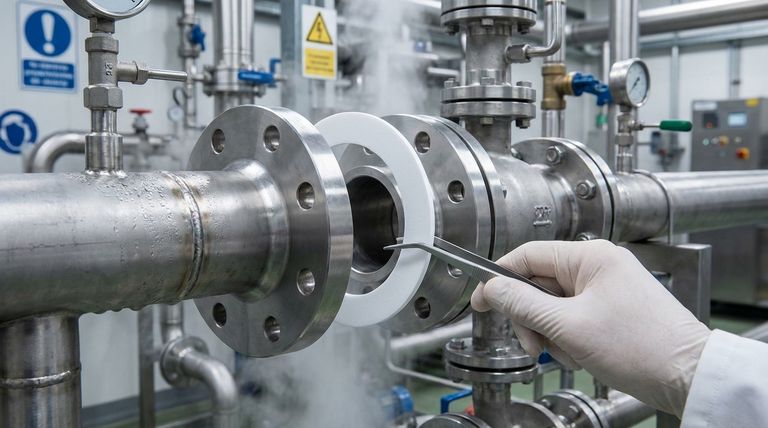 Why are PTFE flange gaskets suitable for chemical processing industries? Unlock Superior Safety & Reliability