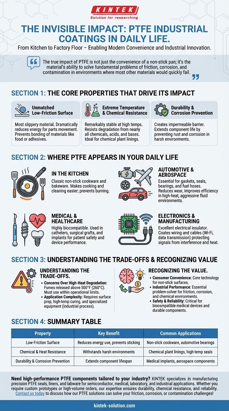 ما هو تأثير الطلاء الصناعي لـ PTFE على الحياة اليومية؟ إطلاق العنان للراحة والأداء الحديث دليل مرئي