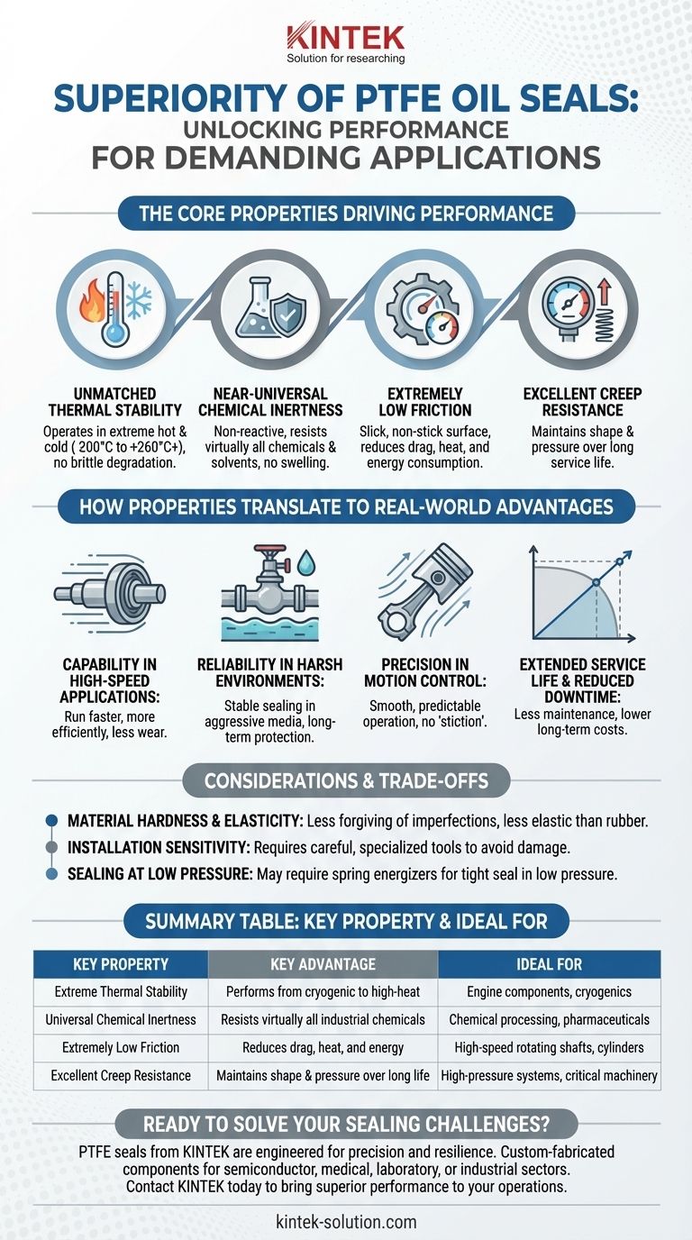 Pourquoi les joints d'étanchéité en PTFE sont-ils considérés comme un choix supérieur pour de nombreuses applications ? Libérez la fiabilité dans des conditions extrêmes Guide Visuel