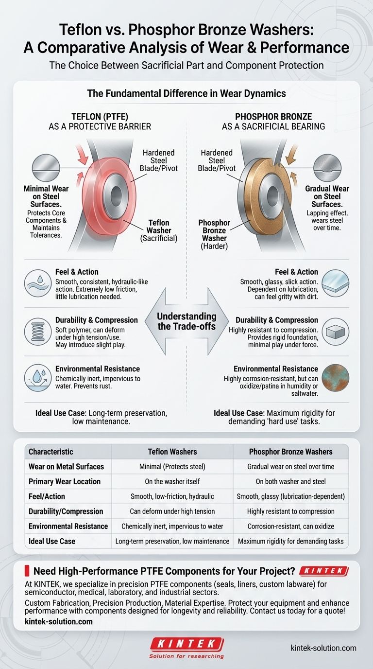 테프론 와셔는 인청동 와셔와 비교했을 때 마모 측면에서 어떻게 되나요? 귀하의 응용 분야에 맞는 올바른 와셔 선택하기 시각적 가이드