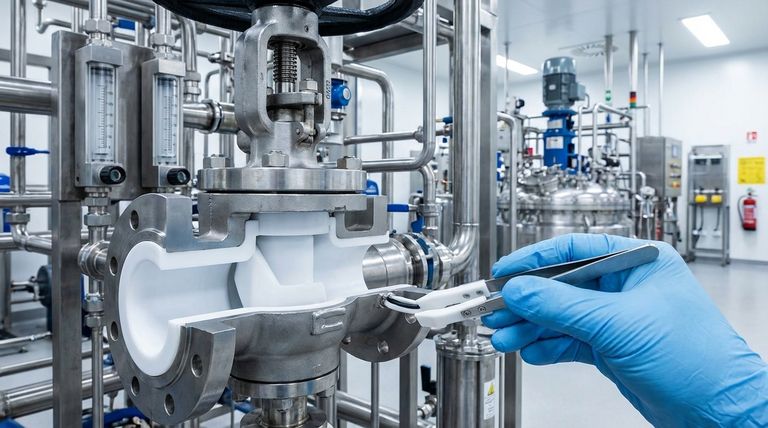 Quais são os principais benefícios de usar válvulas revestidas com PTFE em plantas químicas? Aumente a Segurança e Reduza Custos