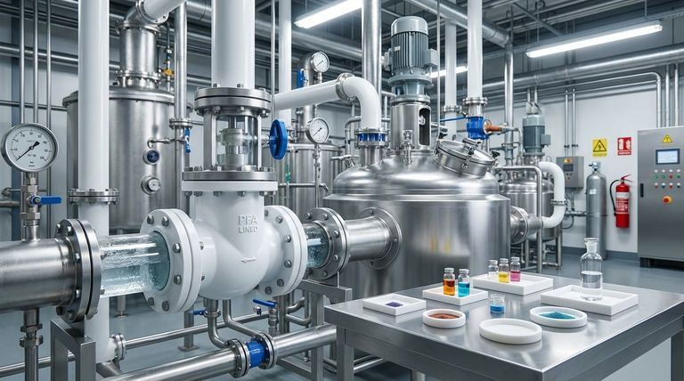 Qual è la funzione delle valvole di ritegno rivestite in PFA e PTFE negli impianti chimici? Prevenire il riflusso corrosivo e proteggere le apparecchiature