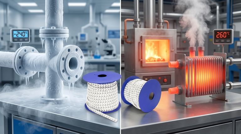 Какой температурный диапазон у вспененного ПТФЭ? От -400°F до 500°F для экстремальных условий