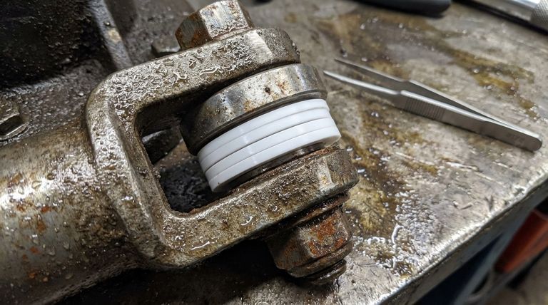 테프론 와셔의 가장 큰 장점은 무엇인가요? 자체 윤활, 저마찰 성능 달성