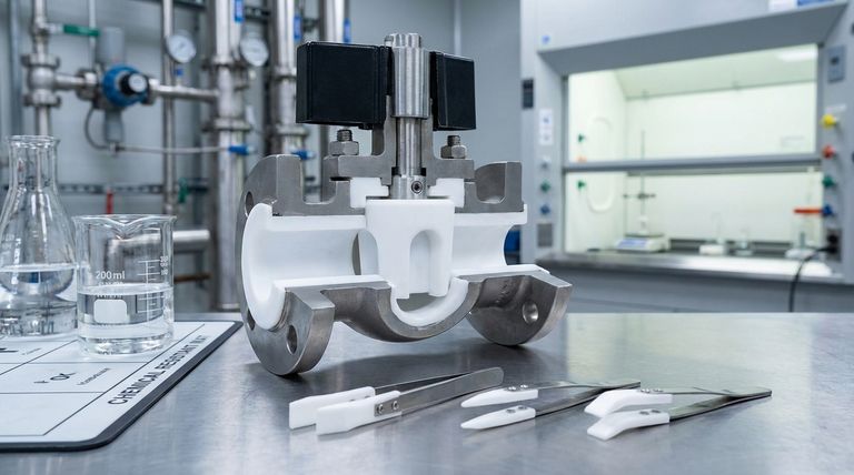 Quels sont les principaux avantages des vannes à boisseau sphérique revêtues de PTFE ? Étanchéité supérieure pour les fluides corrosifs et dangereux