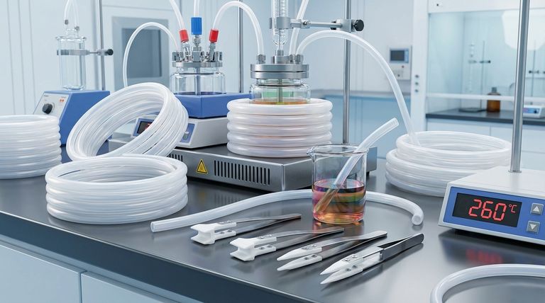 What are the benefits of PTFE Industrial and Heavy Wall tubing? Maximize Reliability in Harsh Environments