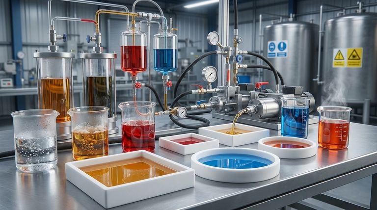 Come si comporta il PTFE con diversi fluidi idraulici ed esposizioni ambientali? Resilienza chimica e termica senza pari