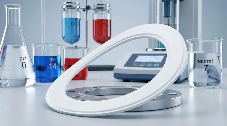 Какой диапазон pH могут выдерживать прокладки с оболочкой из ПТФЭ? Обеспечьте универсальную химическую стойкость