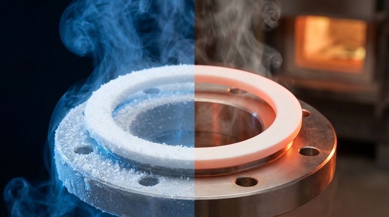 PTFEガスケットが耐えられる温度範囲は?-200℃から+260℃までのガイド