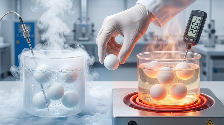 Qual è l'intervallo di temperatura che le sfere in Teflon (PTFE) possono sopportare? -200°C a +260°C Guida alle prestazioni