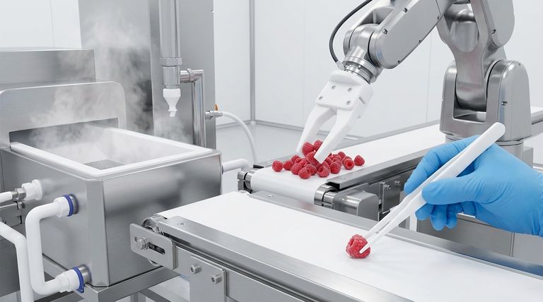 What makes Teflon (PTFE) suitable for food handling equipment? Discover its Safety & Efficiency Benefits