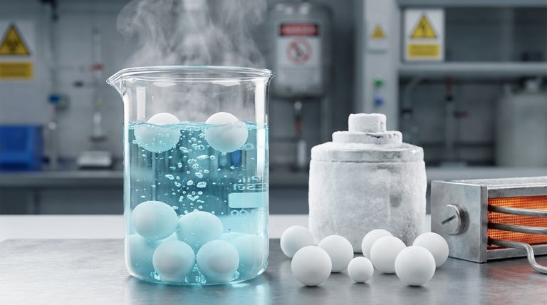 Per quali tipi di ambienti sono particolarmente adatte le sfere in Teflon (PTFE)? Ideali per condizioni chimiche e termiche estreme