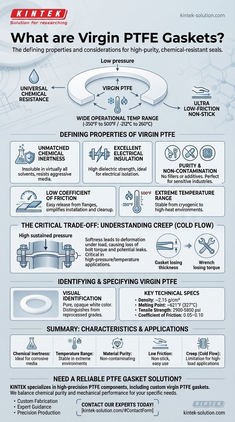 Was sind die Eigenschaften von reinem PTFE-Dichtungen? Der ultimative Leitfaden zur Leistung von reinem PTFE Visuelle Anleitung