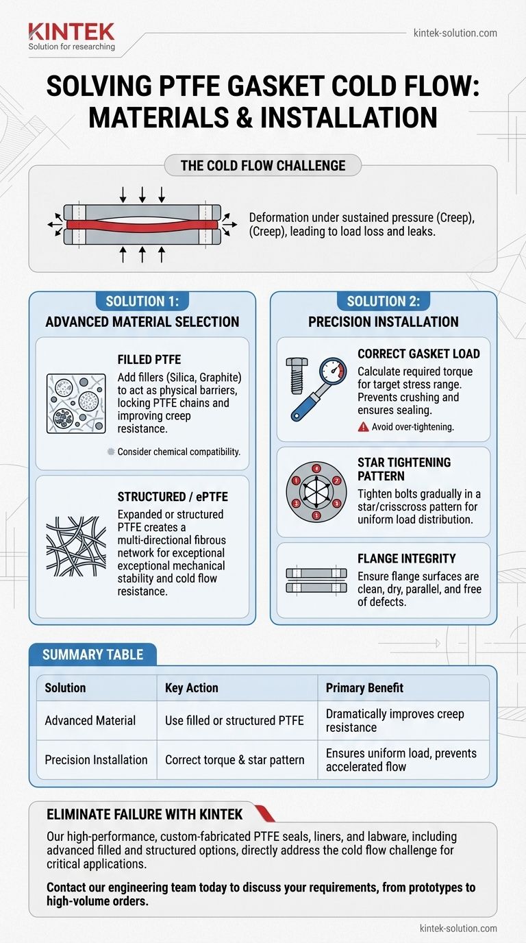 PTFE 개스킷의 콜드 플로우 문제에 대한 해결책은 무엇입니까? 고급 재료 및 설치를 통한 누출 방지 시각적 가이드
