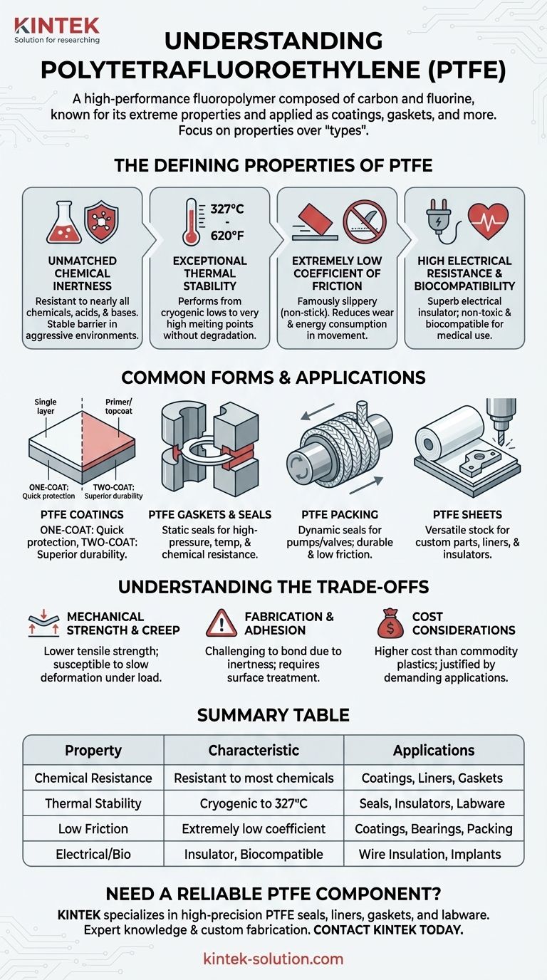 Qu'est-ce que le polytétrafluoroéthylène (PTFE) et quels sont ses principaux types ? Débloquez des solutions haute performance Guide Visuel