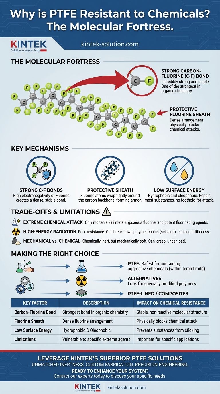 Why is PTFE resistant to chemicals? The Science Behind Its Unmatched Inertness Visual Guide