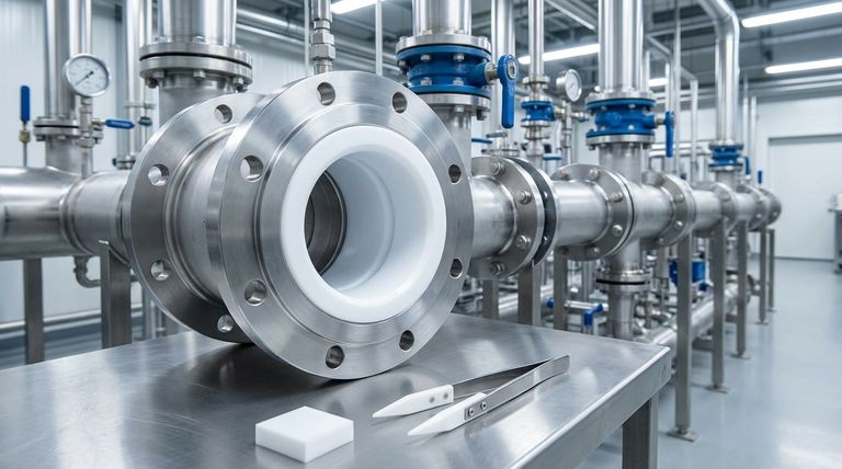 PTFEライニングエキスパンションジョイントを使用する利点は何ですか?優れた耐食性と耐熱性を実現