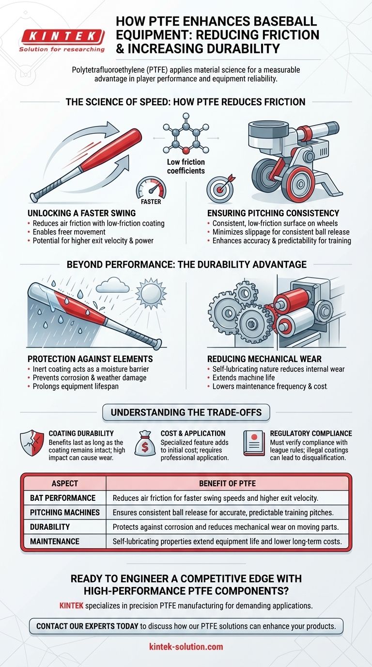 Wie verbessert PTFE die Baseballausrüstung? Schnellere Schwünge und langlebigere Ausrüstung freischalten Visuelle Anleitung