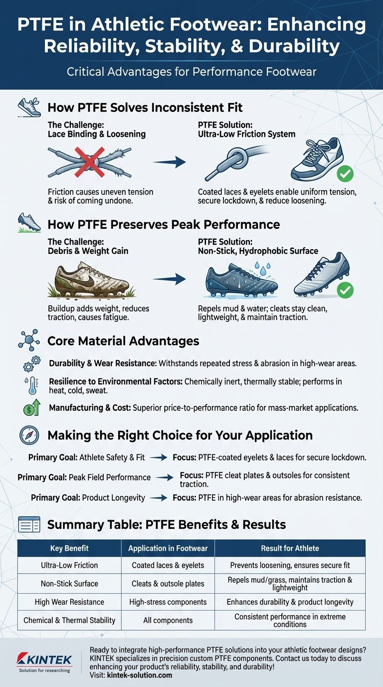 Какую пользу PTFE приносит в спортивной обуви? Повышение производительности с помощью решений с низким коэффициентом трения и антипригарных решений Визуальное руководство