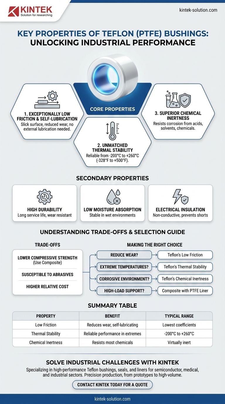 What are the key properties of Teflon bushings? Achieve Superior Performance in Demanding Industrial Environments Visual Guide