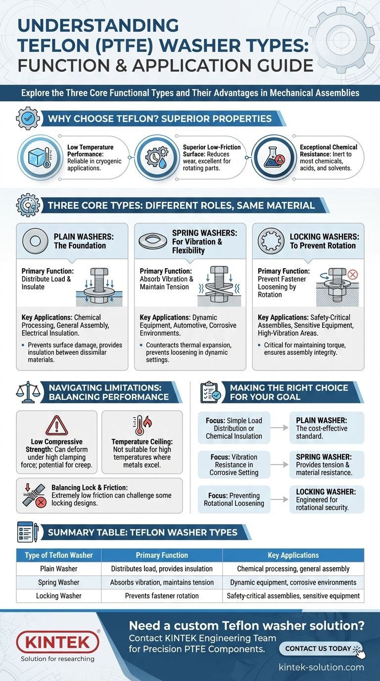 Какие существуют типы шайб из тефлоновых листов? Выберите подходящую шайбу из ПТФЭ для вашего применения Визуальное руководство