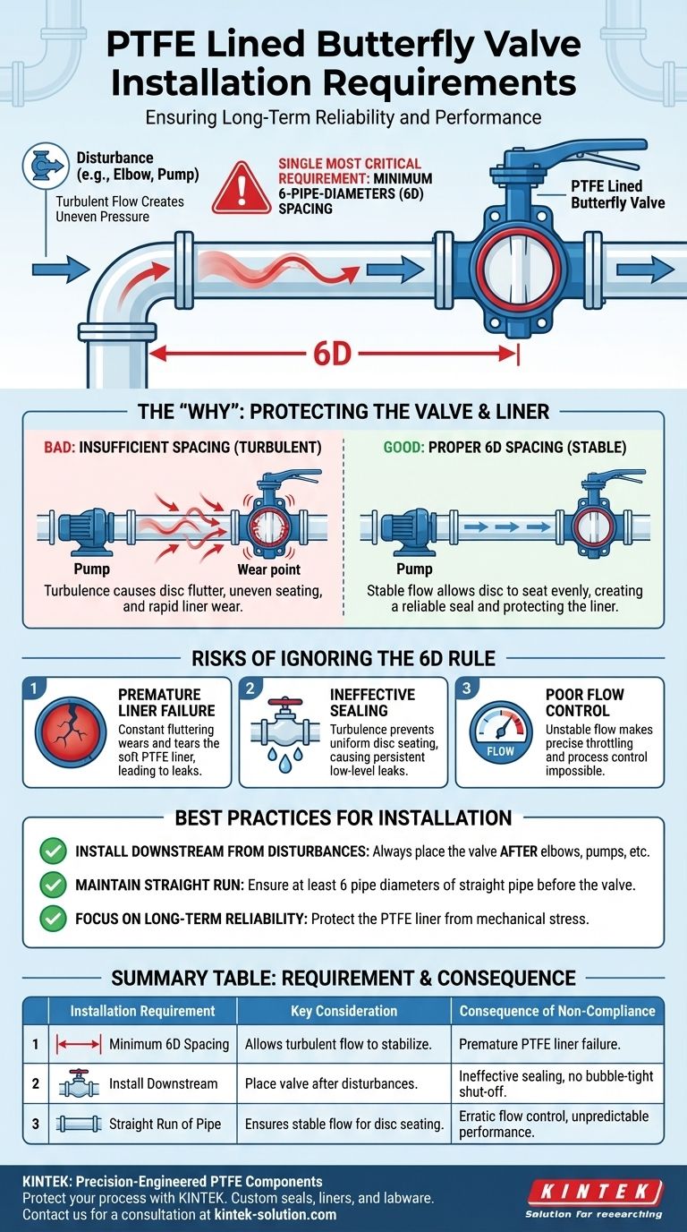 Каковы требования к установке футерованных фторопластом (PTFE) дисковых затворов? Обеспечение долгосрочной надежности и предотвращение отказов Визуальное руководство