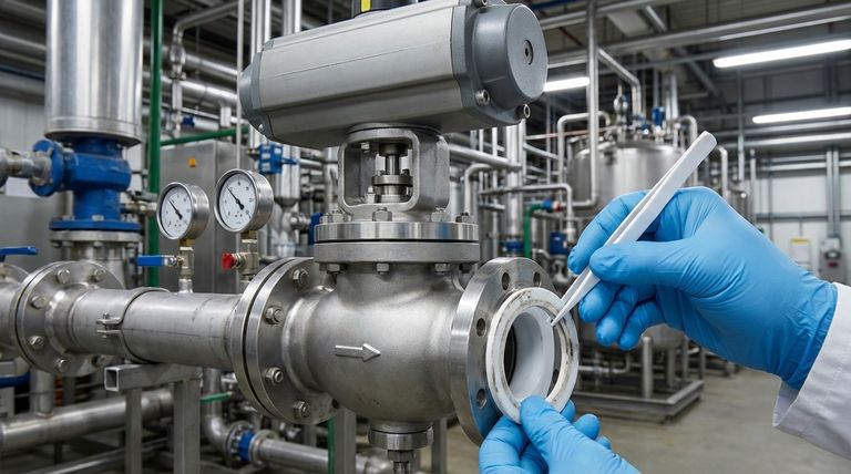 ما هي عيوب صمامات الكرة الأرضية المبطنة بالتفلون (PTFE)؟ القيود الرئيسية التي يجب مراعاتها