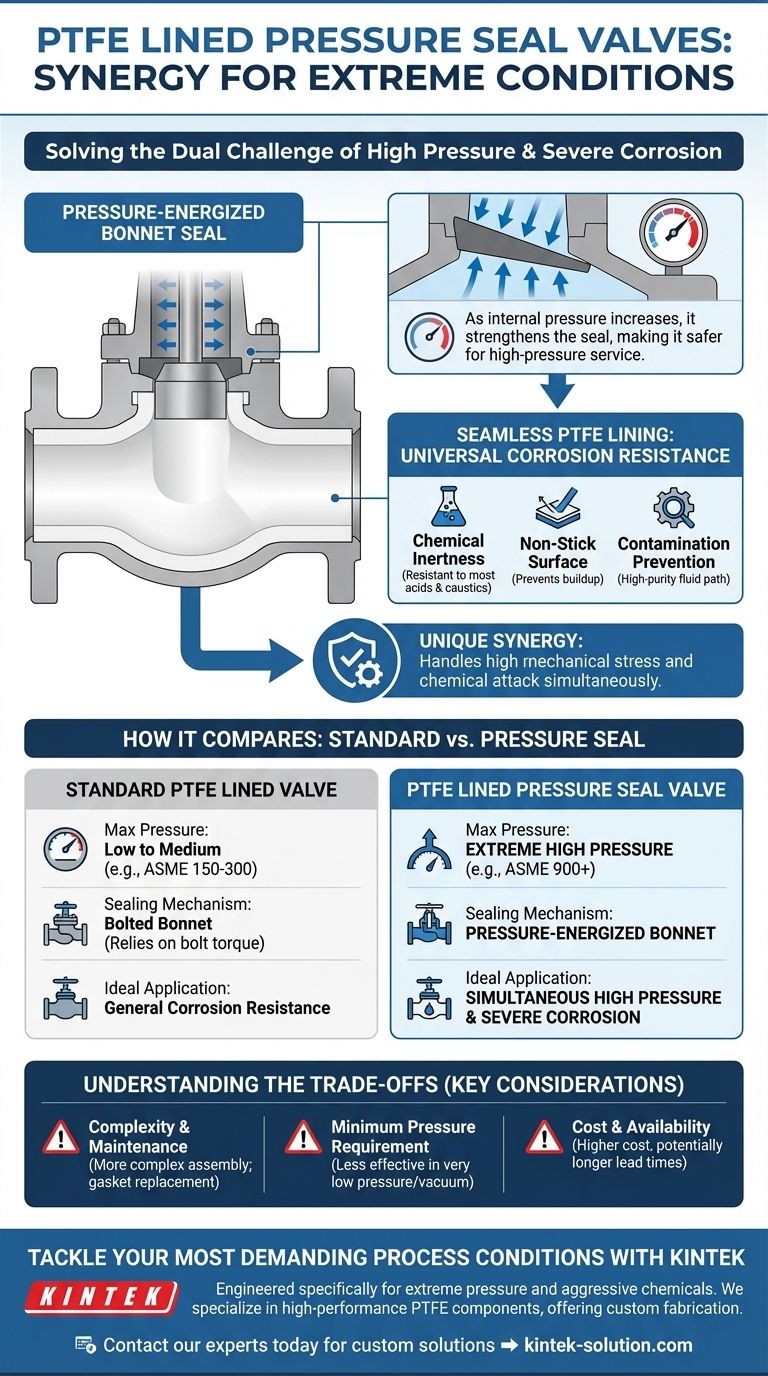 What are the unique features of PTFE Lined Pressure Seal Valves? The Ultimate Solution for High-Pressure, Corrosive Applications Visual Guide