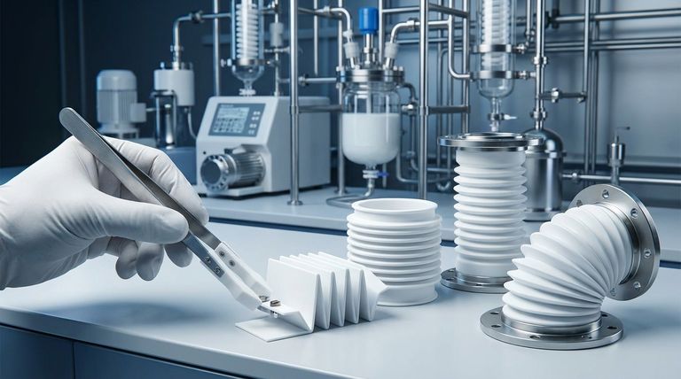 ما هي أنواع منفاخ PTFE المتاحة واستخداماتها المحددة؟ دليل لتصاميم الطيات الدائرية والزاوية والحادة