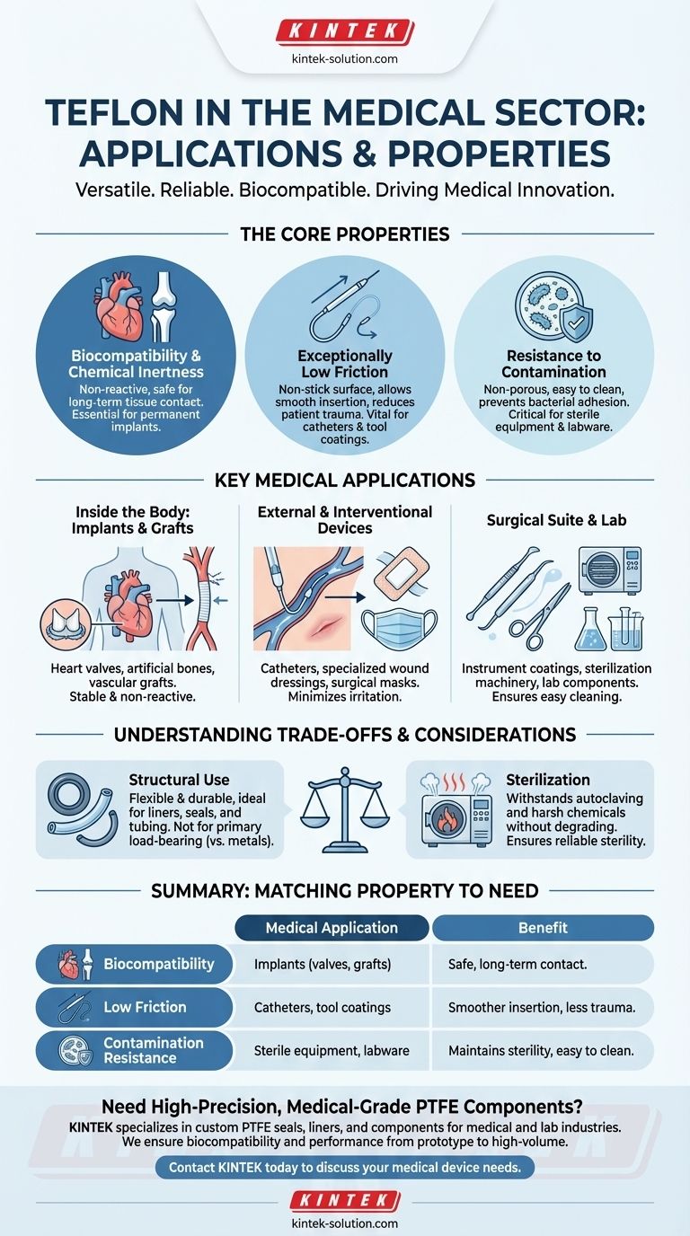 테플론은 의료 분야에서 어떻게 적용되나요? 헬스케어를 위한 생체 적합성과 멸균성 잠금 해제 시각적 가이드