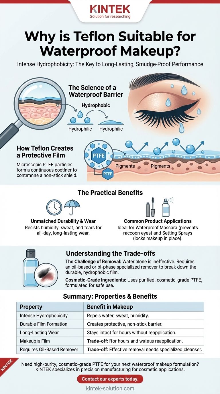 Perché il Teflon è adatto ai prodotti di trucco waterproof? Svela il segreto di una tenuta a prova di sbavature Guida Visiva