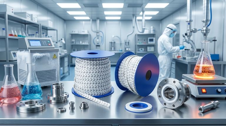 ما الذي يميز PTFE عن المواد المستخدمة في تكنولوجيا الختم؟ مقاومة كيميائية وحرارية لا مثيل لها