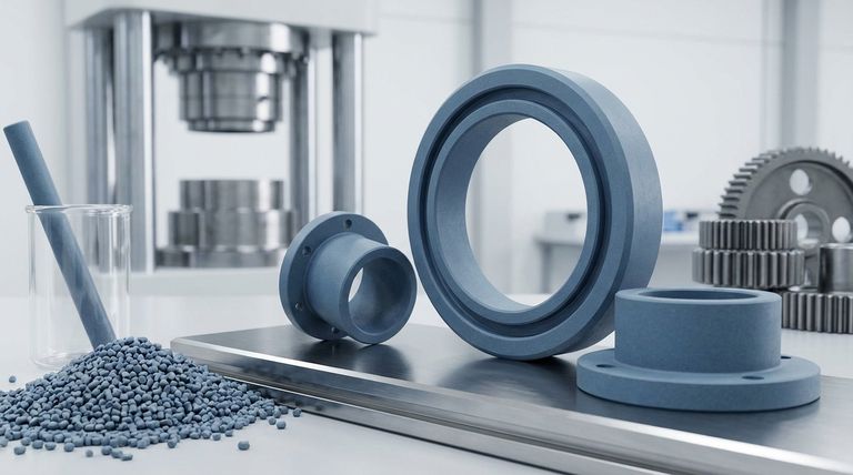 이황화 몰리브덴(MoS2) 충전 PTFE의 장점은 무엇인가요? 내구성과 성능 향상