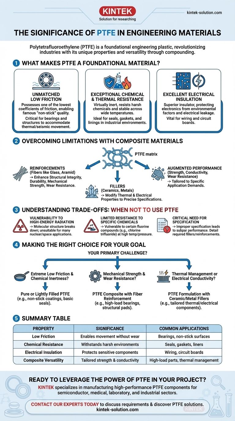 PTFE는 엔지니어링 재료에서 얼마나 중요한가요? 까다로운 응용 분야를 위한 탁월한 성능을 경험하세요 시각적 가이드