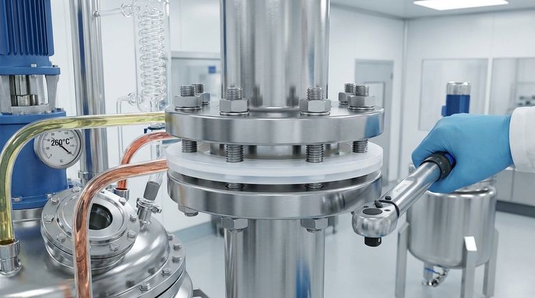 PTFE가 개스킷에 사용되는 이유는 무엇입니까? 가혹한 화학 물질 및 온도 환경을 위한 뛰어난 밀봉