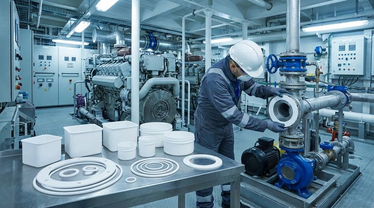 PTFE 개스킷과 O-링은 산업 및 해양 작업에서 어떻게 사용됩니까? 혹독한 환경에서 누출 방지 밀봉 보장