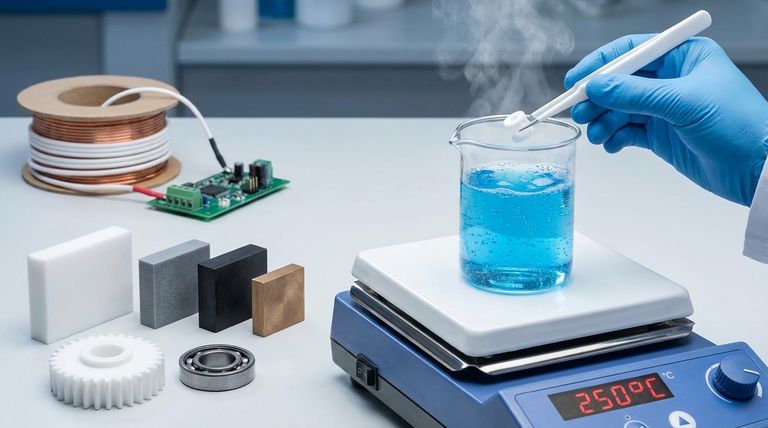 カスタム部品に使用されるテフロン（PTFE）の主要な特性とは？ | 最高の性能を実現