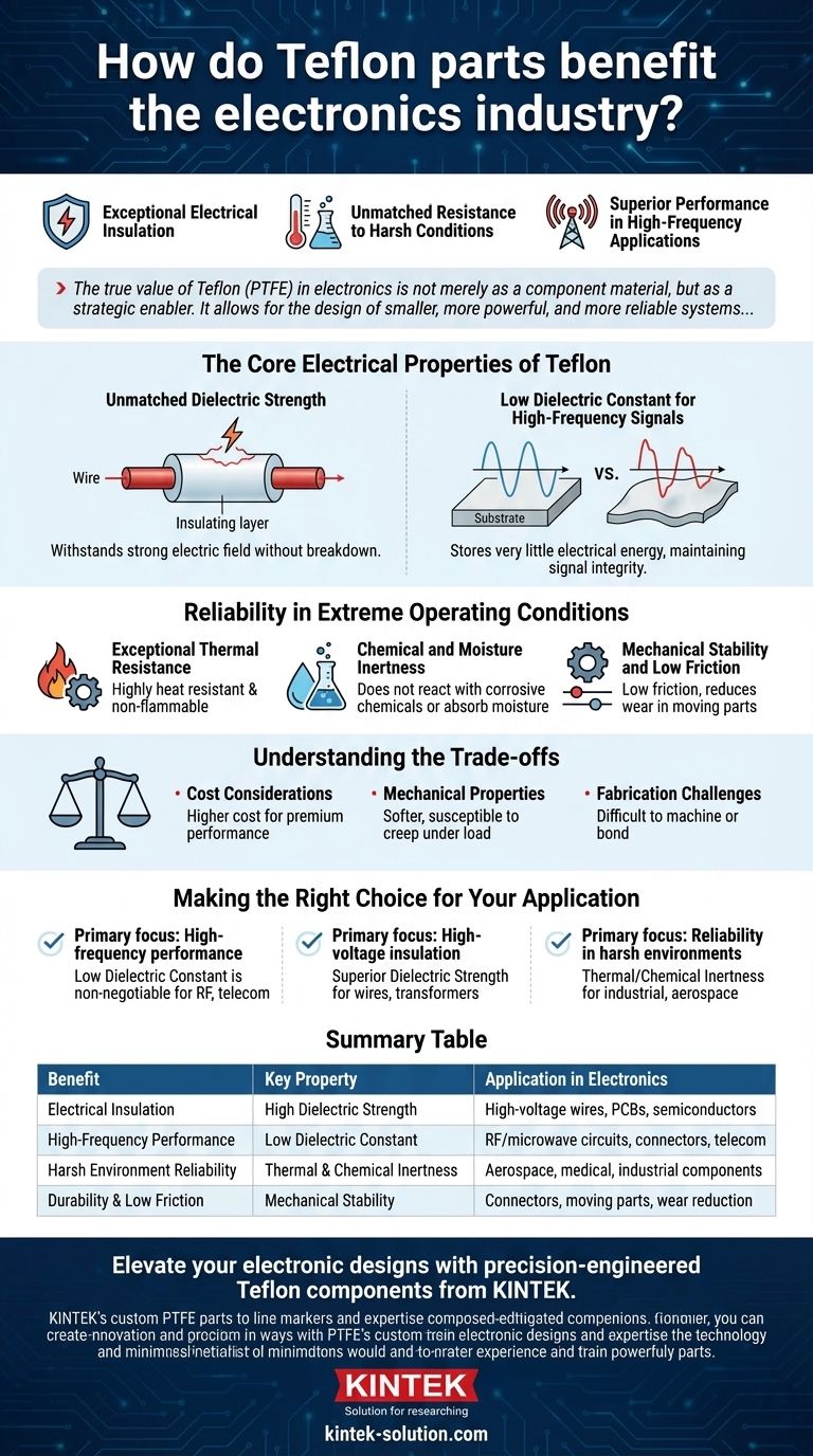 Comment les pièces en Téflon bénéficient-elles à l'industrie électronique ? Atteignez des performances supérieures dans des environnements difficiles Guide Visuel