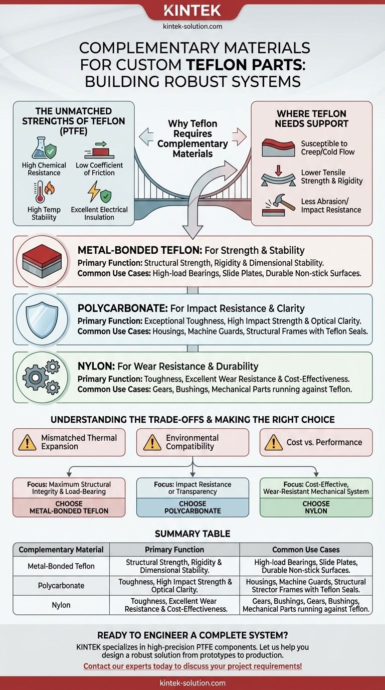¿Qué productos relacionados complementan las piezas de teflón personalizadas? Construya un sistema completo y robusto Guía Visual