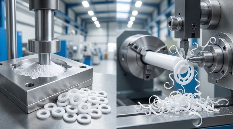 테플론 와셔의 두 가지 주요 제조 방법은 무엇입니까? 프로젝트에 적합한 공정 선택