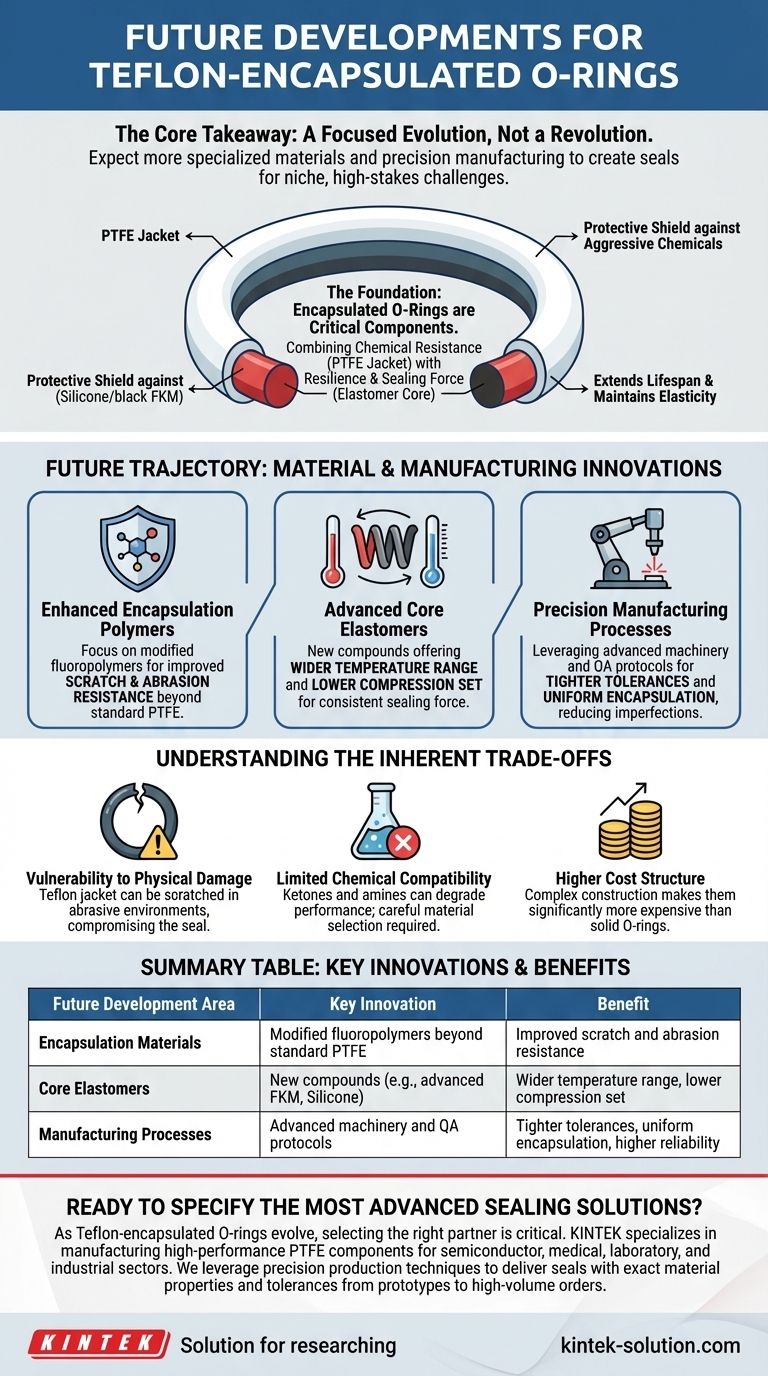 테플론 캡슐화 O-링에 대해 어떤 미래 발전이 예상됩니까? 향상된 재료 및 정밀 제조 시각적 가이드