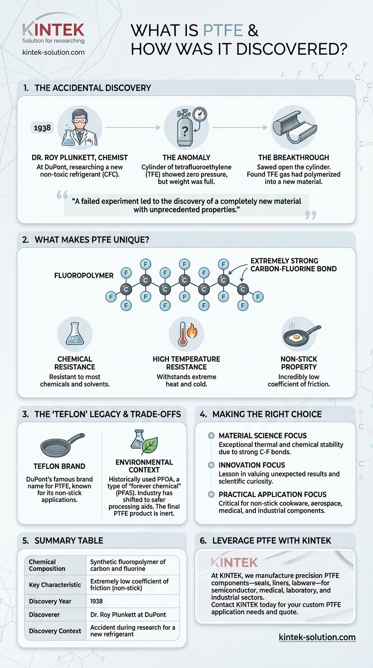 What is PTFE and how was it discovered? The Accidental Invention of Teflon Visual Guide
