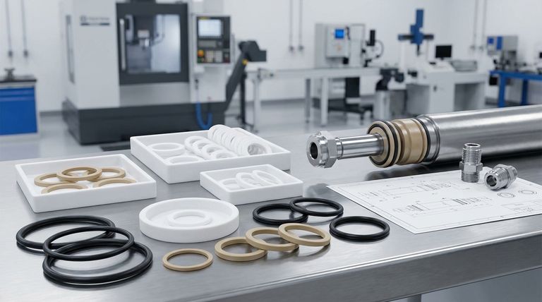 백업 링에 사용되는 가장 일반적인 두 가지 재료는 무엇입니까? 우수한 밀봉을 위한 PTFE 대 PEEK