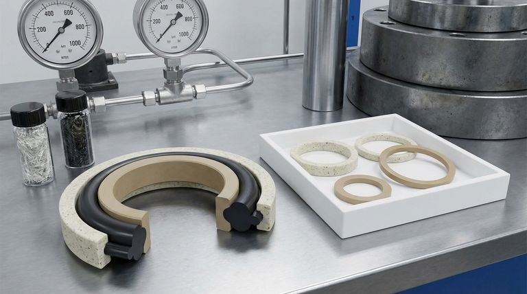 PTFE 및 PEEK 백업 링은 일반적으로 순수한가요, 아니면 충전재를 포함하고 있나요? 고성능 씰에서 충전재의 역할 알아보기