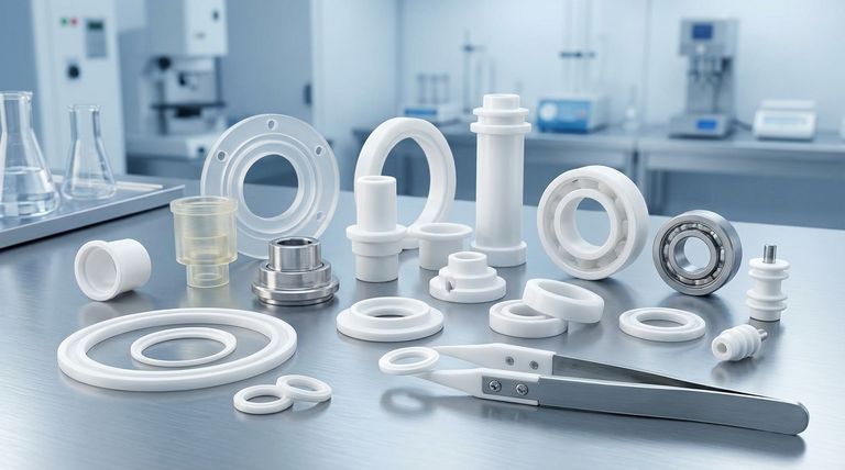 테플론 가공 부품으로 일반적으로 어떤 유형의 부품이 만들어지나요? 극한 조건에 필수적인 부품