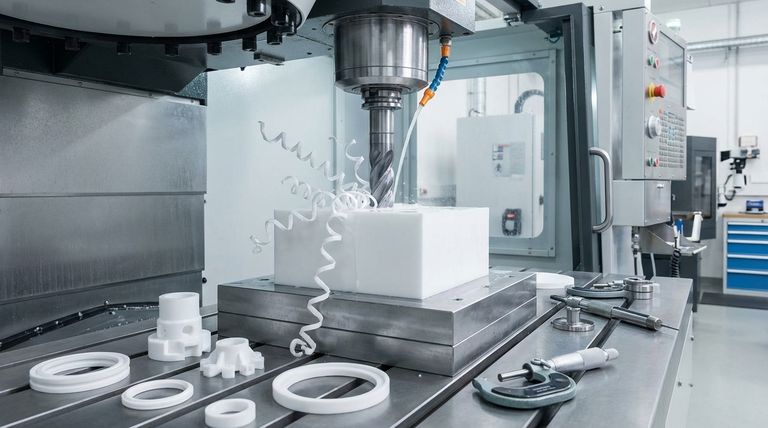 Quais processos de usinagem são usados para criar peças de Teflon? Alcance Precisão com Usinagem PTFE Especializada