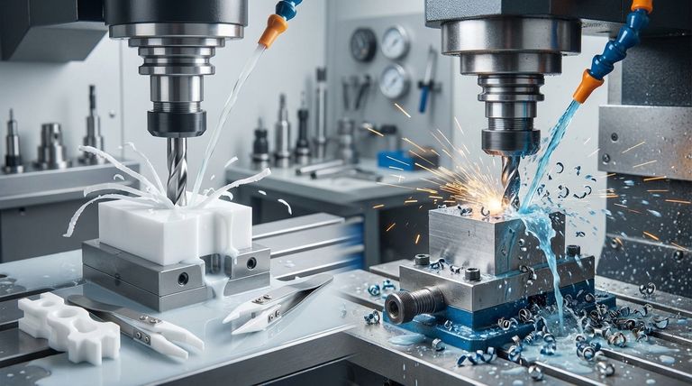 테프론 가공은 금속 가공과 어떻게 다른가요? 정밀도와 섬세함을 위한 안내서