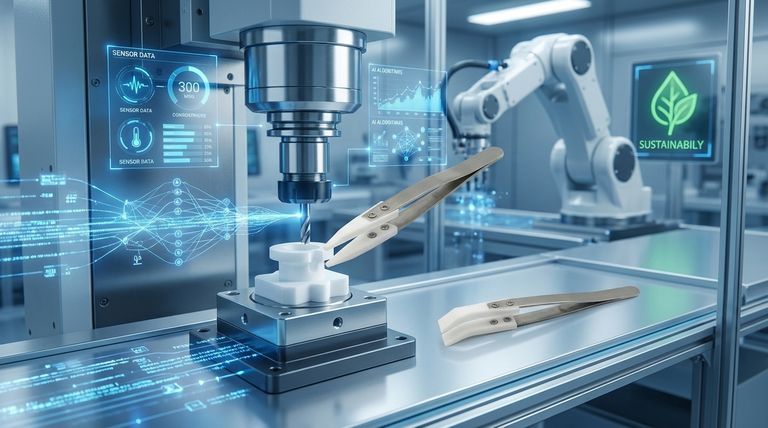 테프론 부품 가공의 미래 동향은 무엇으로 예상됩니까? AI, 자동화 및 지속 가능성