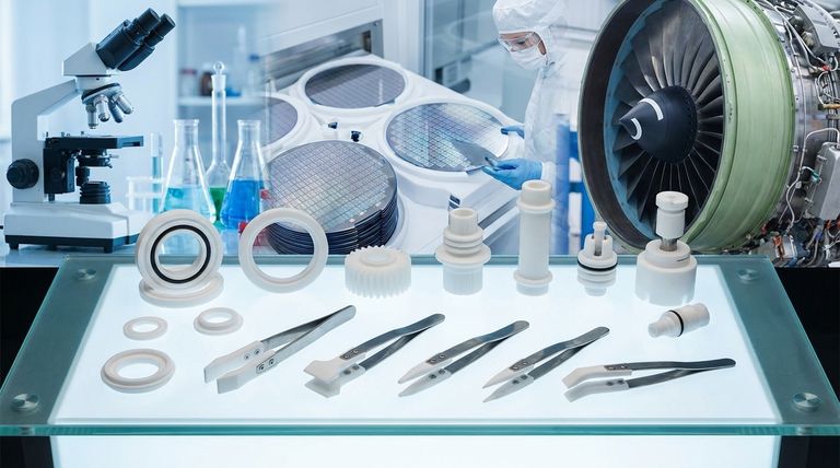 Quais setores dependem fortemente de peças usinadas em Teflon? Aplicações Críticas na Aeroespacial, Médica e Mais